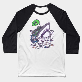 The Jelly Bean Easter Shark Baseball T-Shirt